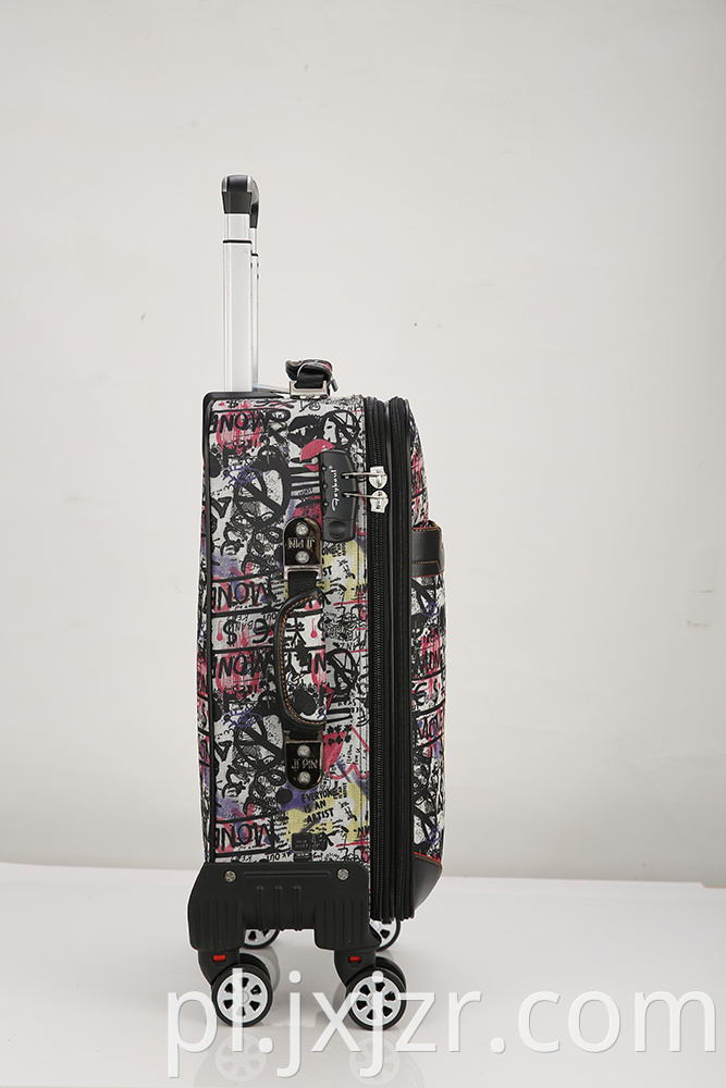 Printed Wheeled Luggage Carry On